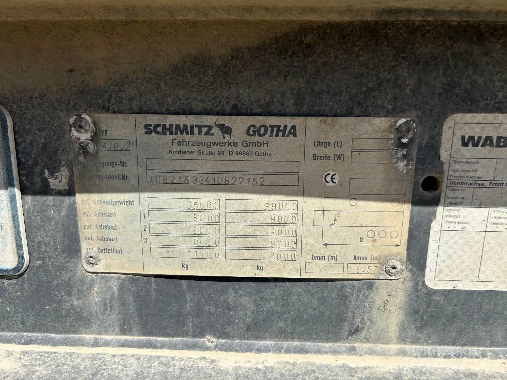 Schmitz SKI 24 Savivartės puspriekabės