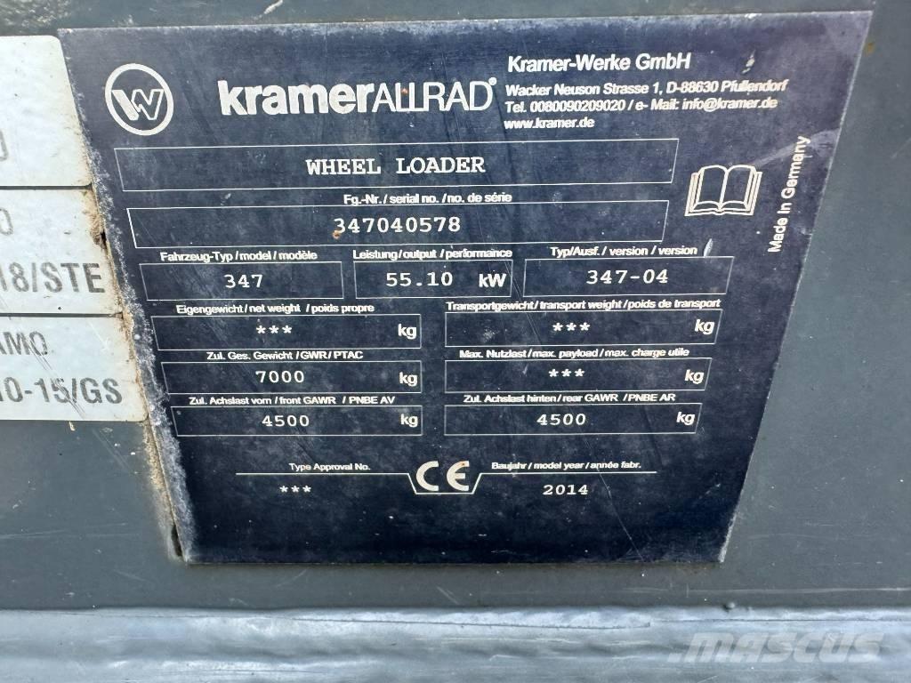 Kramer 1150 Naudoti ratiniai krautuvai