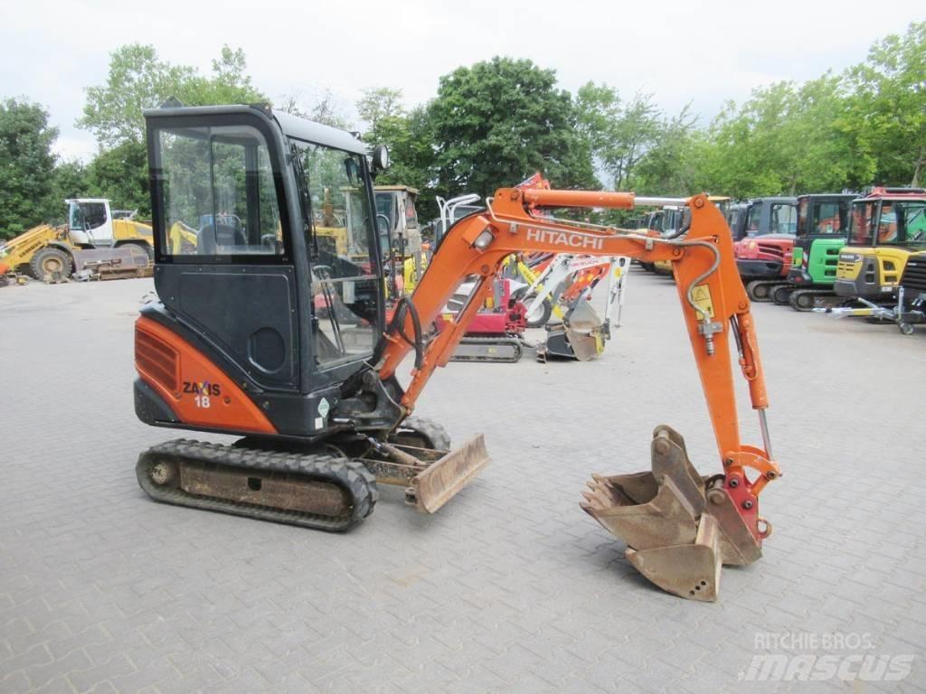 Hitachi ZX 18-3 CLR Mini ekskavatoriai < 7 t