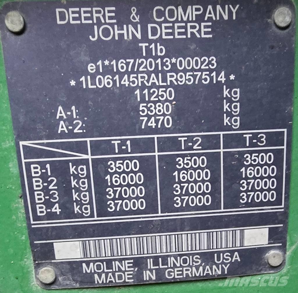 John Deere 6145 R Traktoriai