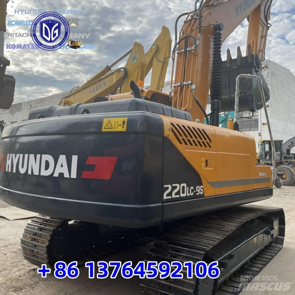 Hyundai 220lc-9 Vikšriniai ekskavatoriai