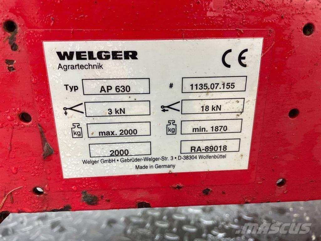 Welger AP 630 Stačiakampių ryšulių presai
