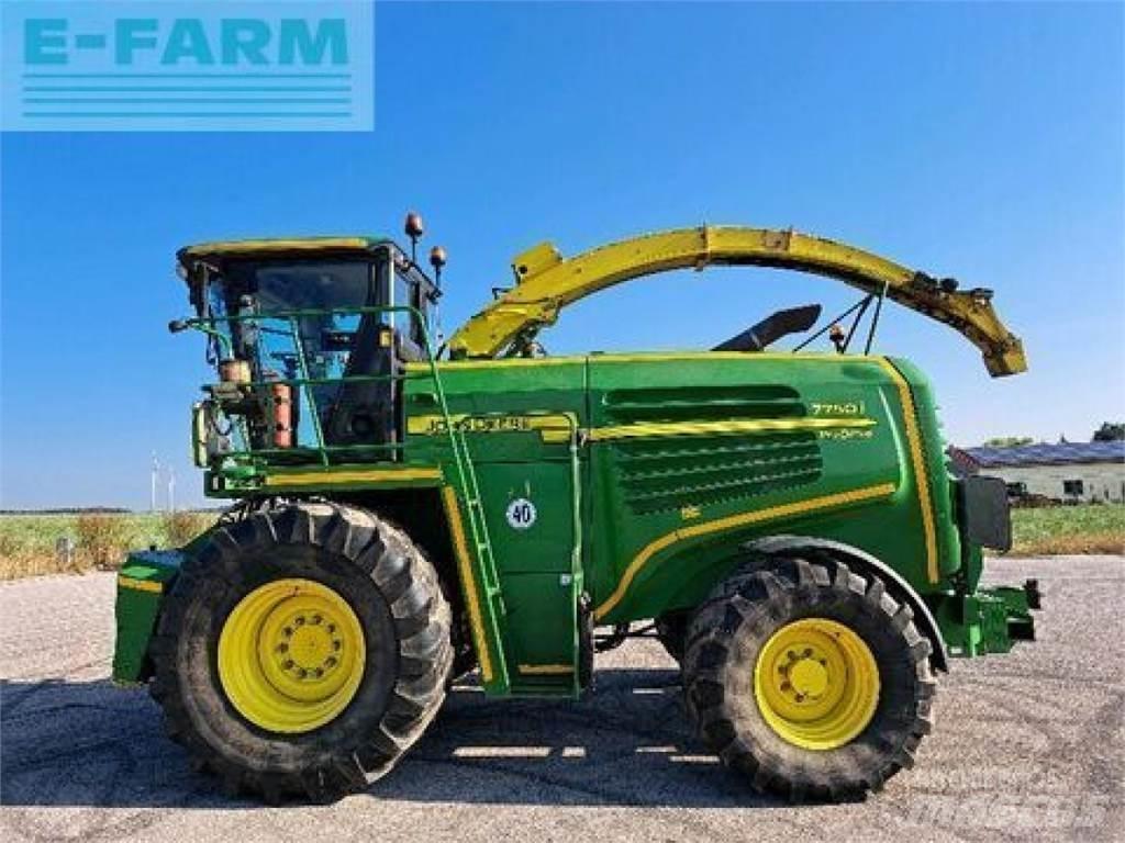 John Deere 7750 Pašarų ruošimo technika