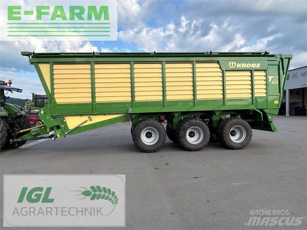 Krone tx 560 Grūdų vežimėliai