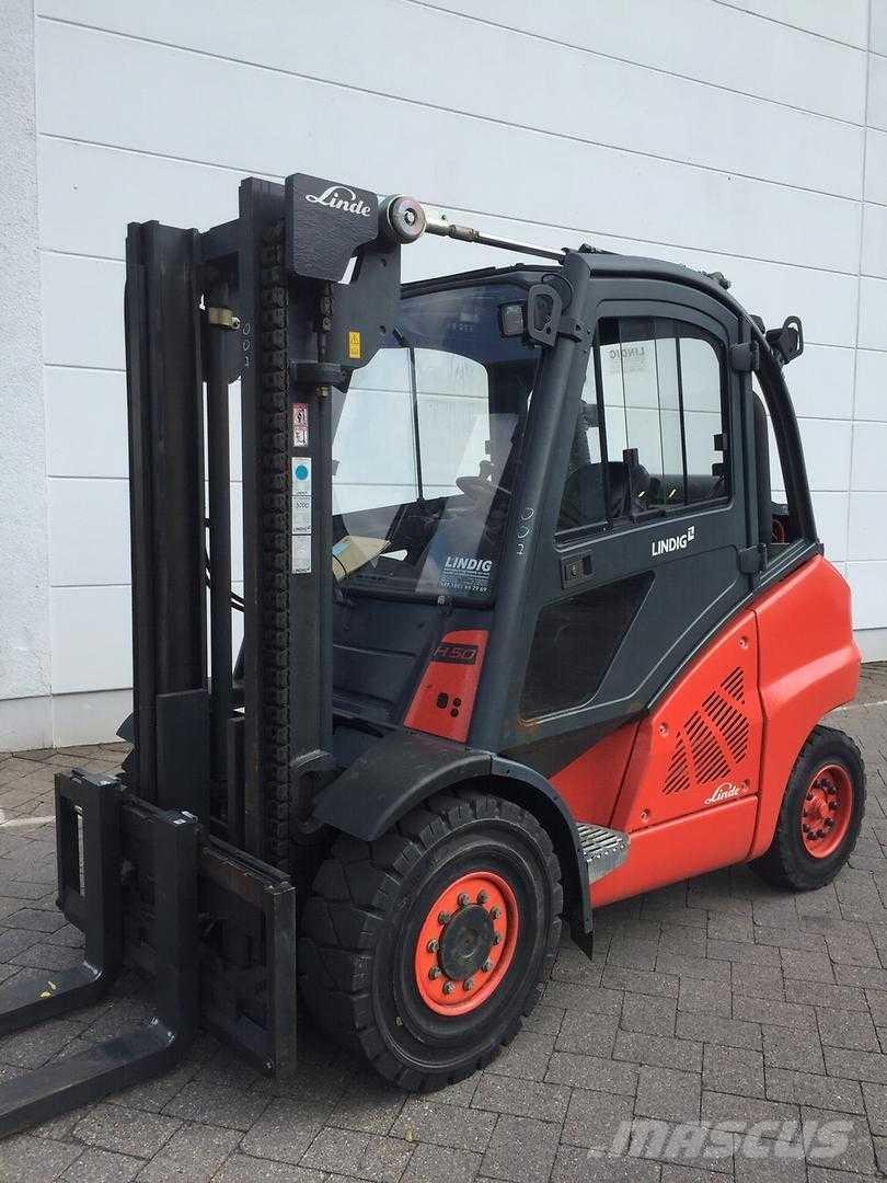 Linde H50T LPG (dujiniai) krautuvai