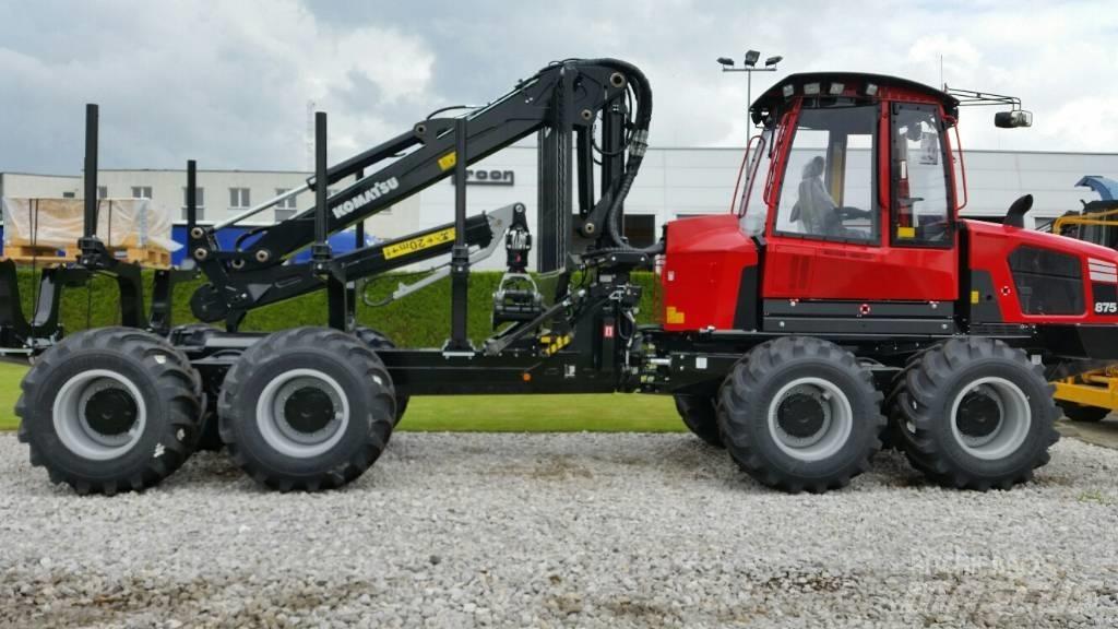 Komatsu 875 Naudoti miškovežiai (Forvarderiai)