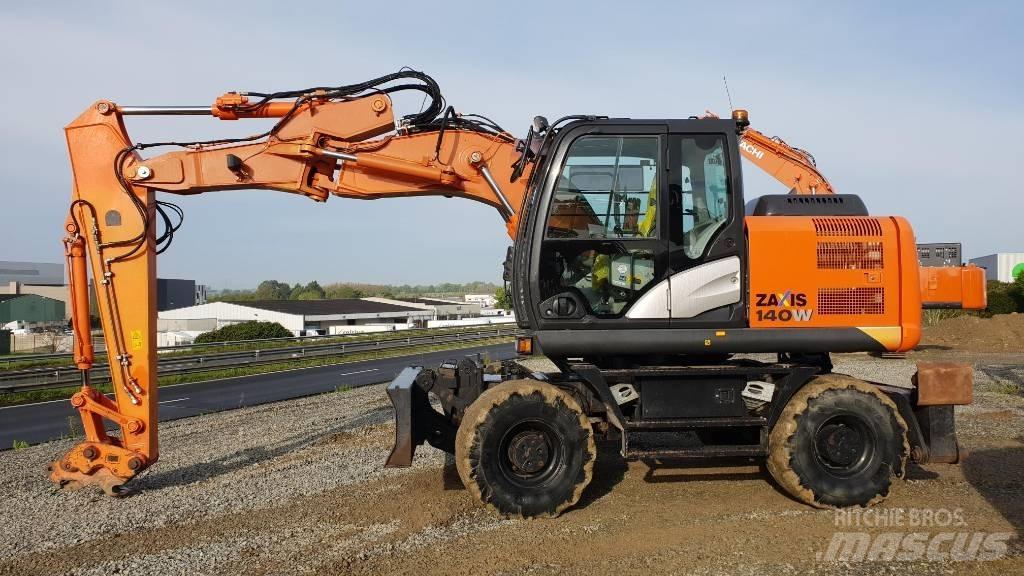 Hitachi ZX140W-5B Ratiniai ekskavatoriai