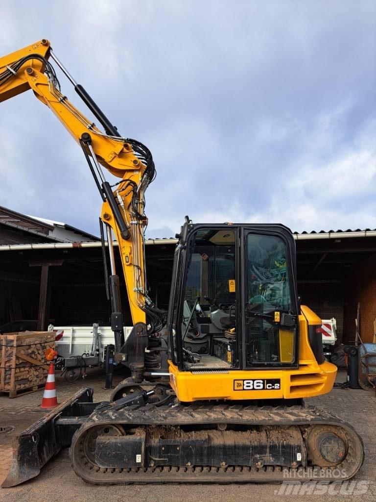 JCB 86 C-2 Vidutinės galios ekskavatoriai 7-12 t