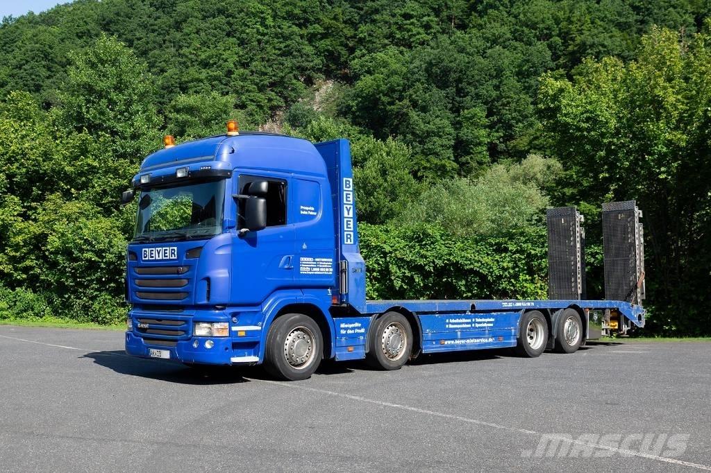 Scania R 420 LB Žemo iškrovimo puspriekabės
