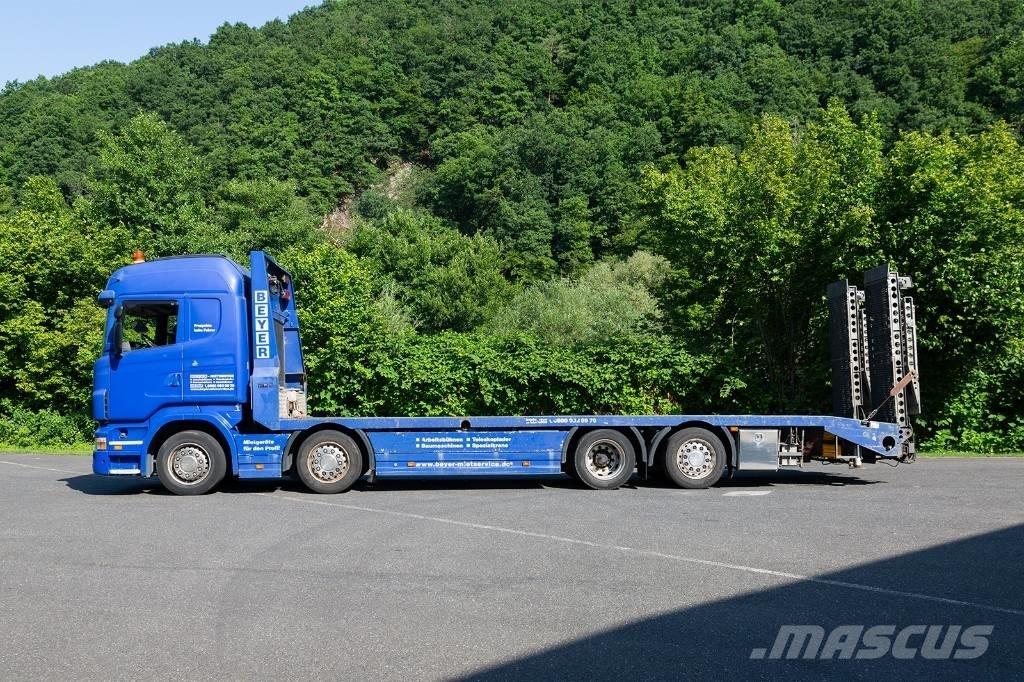 Scania R 420 LB Žemo iškrovimo puspriekabės