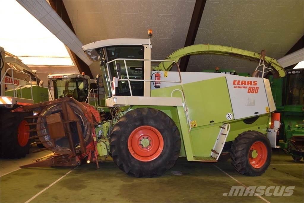 CLAAS Jaguar 860 Pašarų ruošimo technika