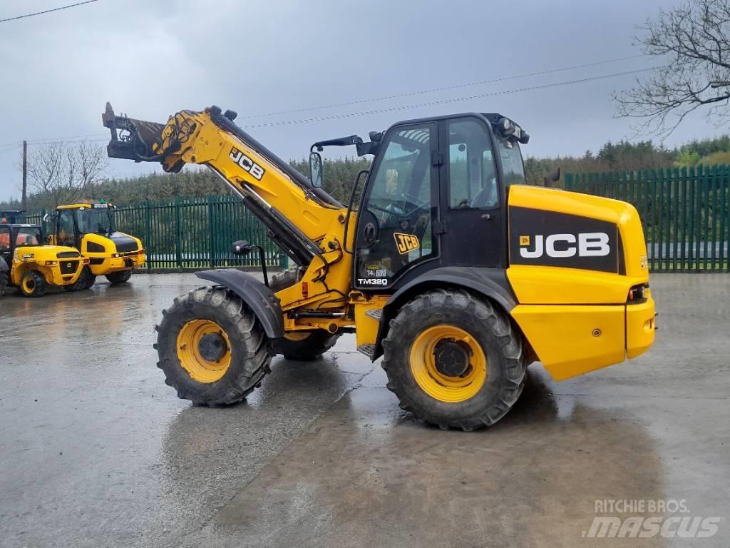 JCB TM 320 Teleskopiniai krautuvai žemės ūkiui