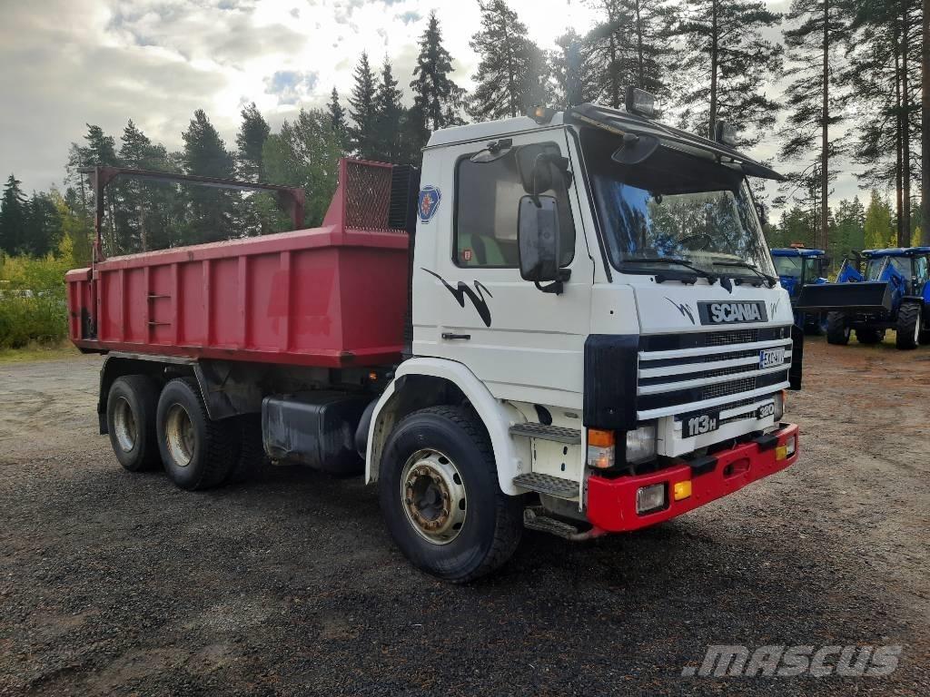 Scania 113 Savivarčių priekabų vilkikai