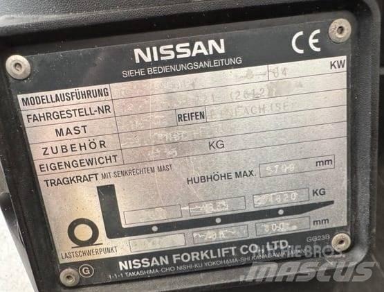 Nissan DX50LPG LPG (dujiniai) krautuvai