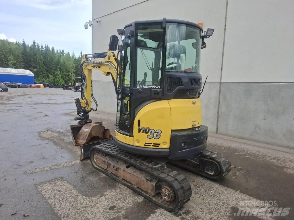 Yanmar Vio 33 U Mini ekskavatoriai < 7 t