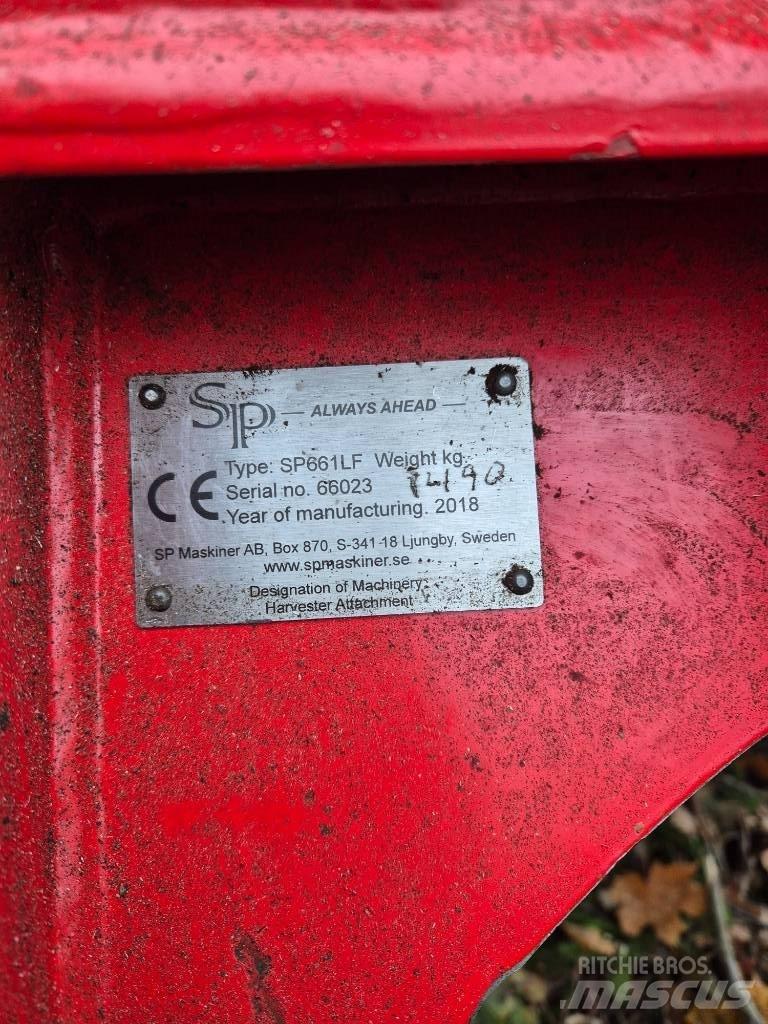 SP 661 LF Medžių kirtimo mašinų darbinės galvos