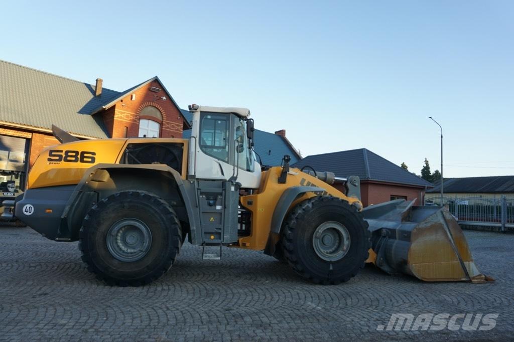 Liebherr 586 xpower Naudoti ratiniai krautuvai