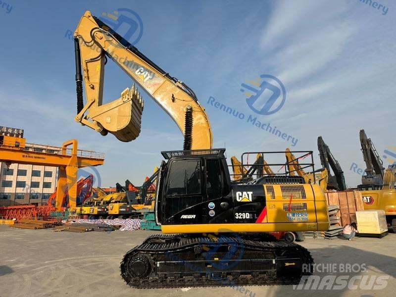 CAT 329D2L Vikšriniai ekskavatoriai