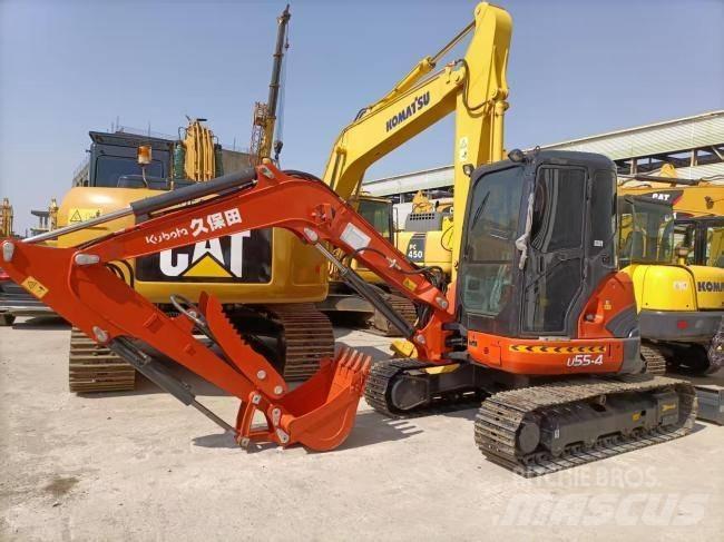 Kubota U 55-4 Mini ekskavatoriai < 7 t