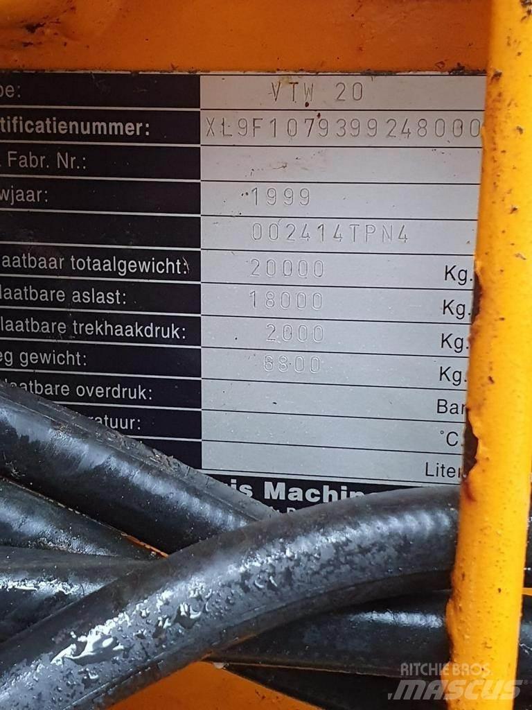 Veenhuis VTW 20 Mėšlo barstytuvai