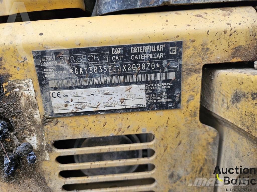 CAT 303.5 E CR Mini ekskavatoriai < 7 t
