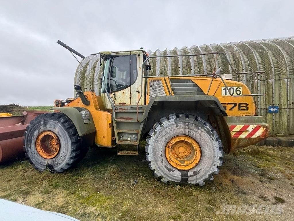 Liebherr L 576 Naudoti ratiniai krautuvai