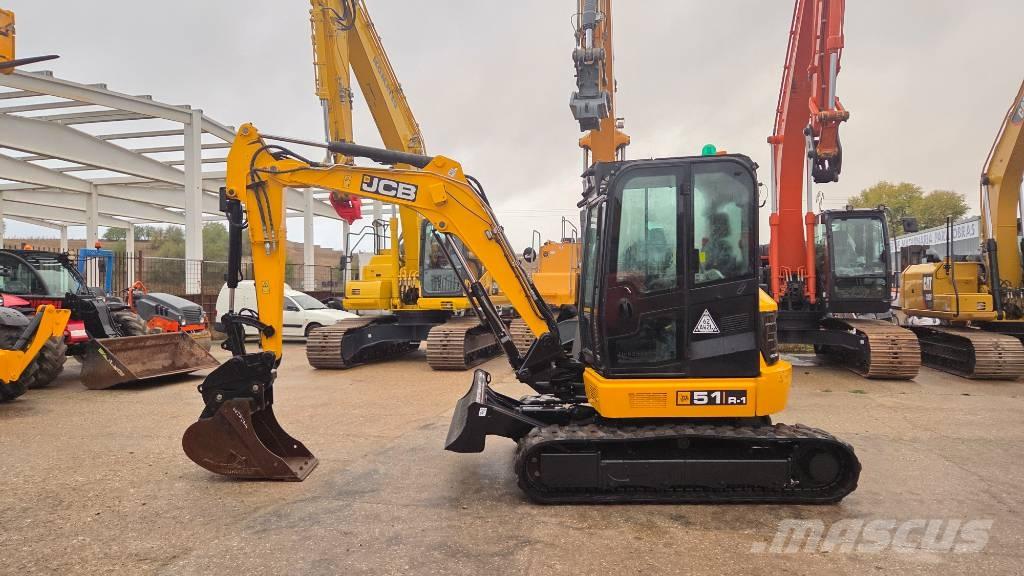JCB 51 R-1 Mini ekskavatoriai < 7 t