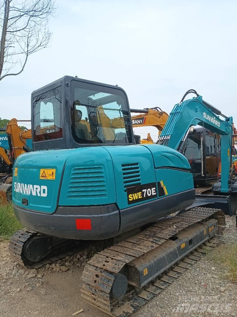 Sunward SWE70 Vidutinės galios ekskavatoriai 7-12 t