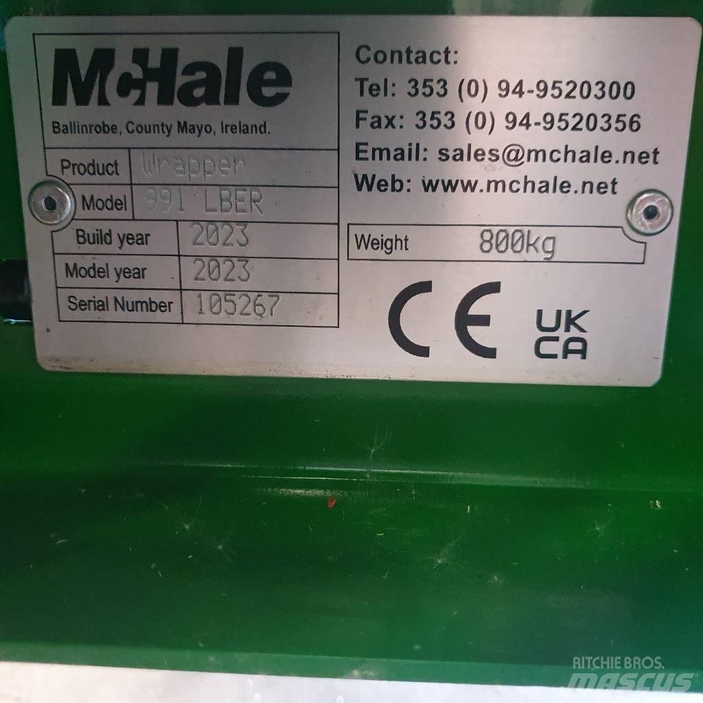 McHale 991 LBER Vyniojimo padargai