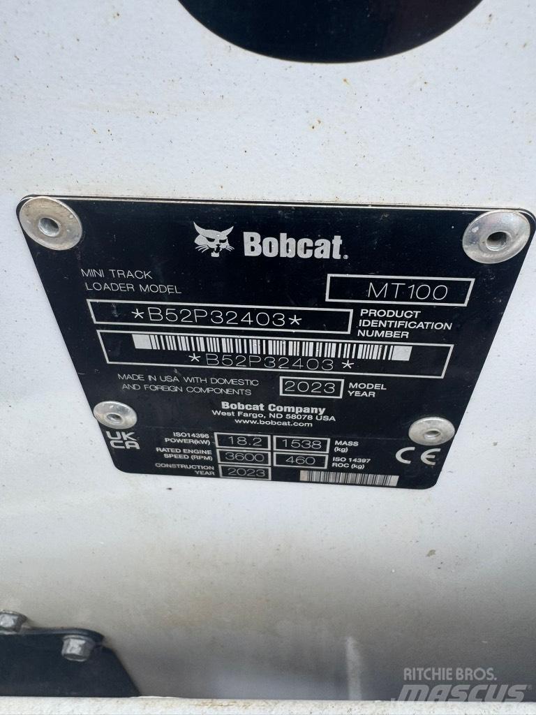 Bobcat MT 100 Vikšriniai krautuvai