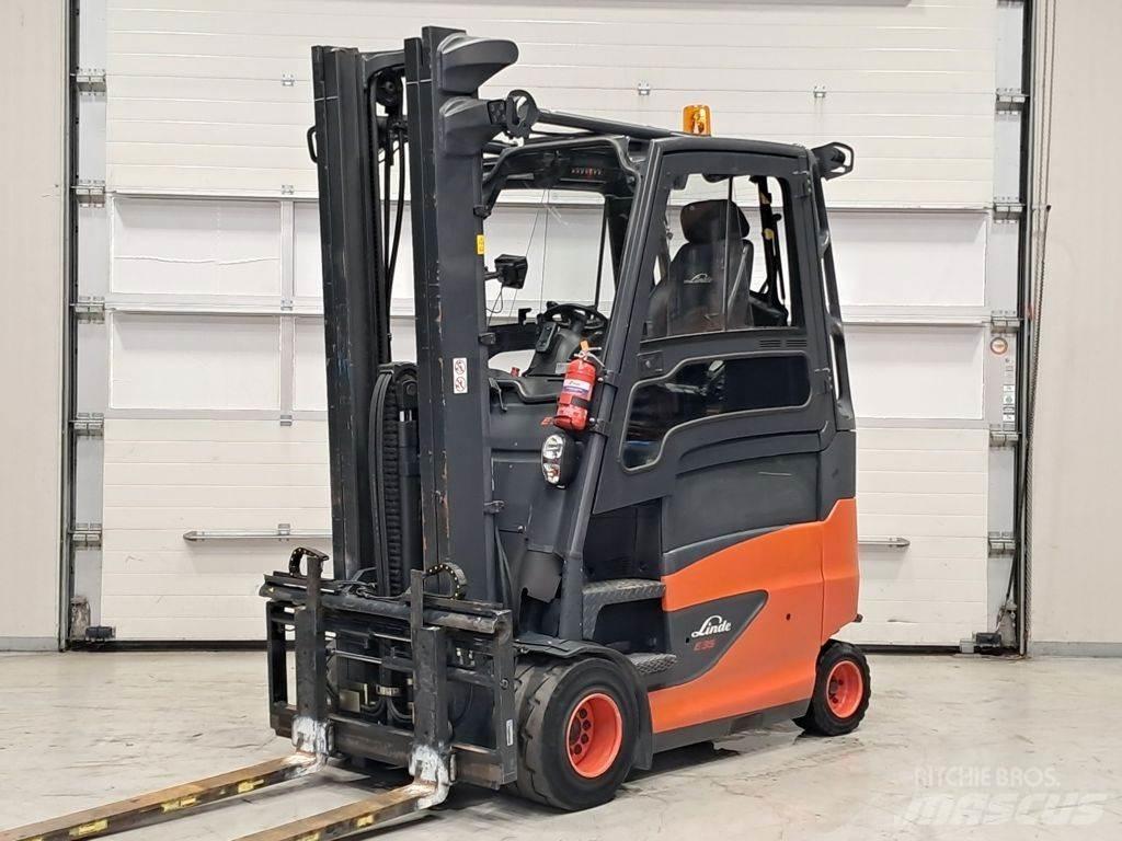 Linde E35HL-01 Elektriniai šakiniai krautuvai