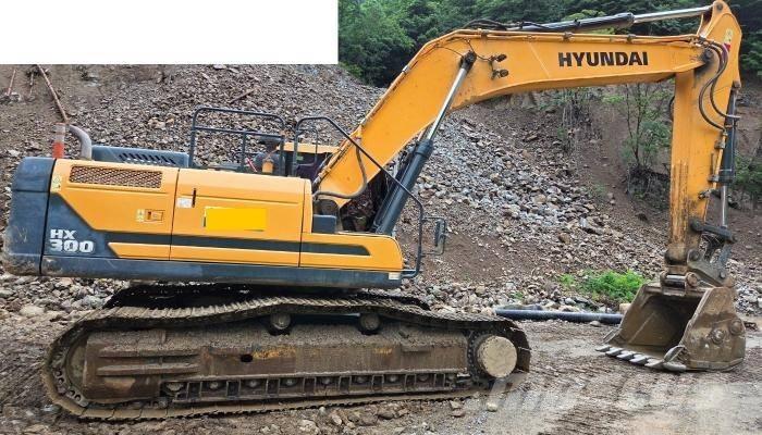Hyundai HX 300 Vikšriniai ekskavatoriai