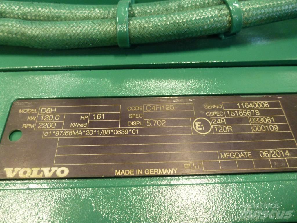 Volvo D6H C4FI120 Varikliai