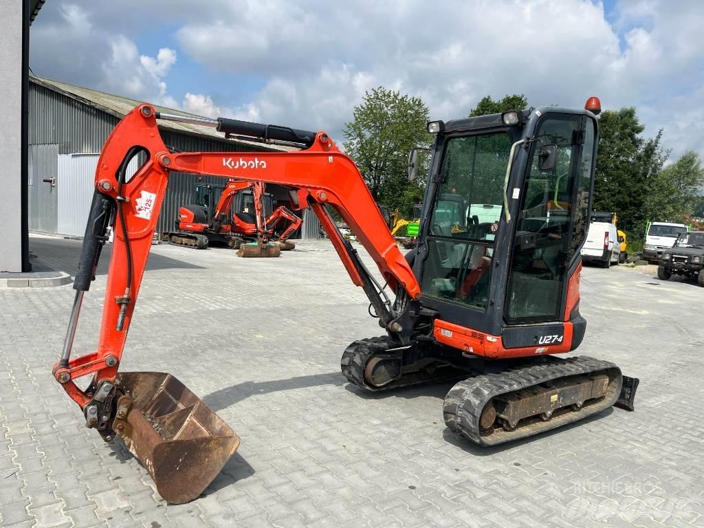 Kubota U 27-4 Mini ekskavatoriai < 7 t