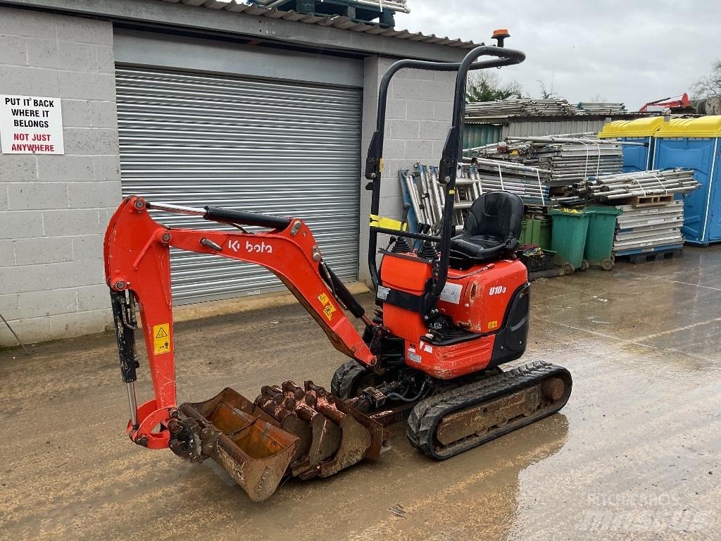 Kubota U 10 Mini ekskavatoriai < 7 t