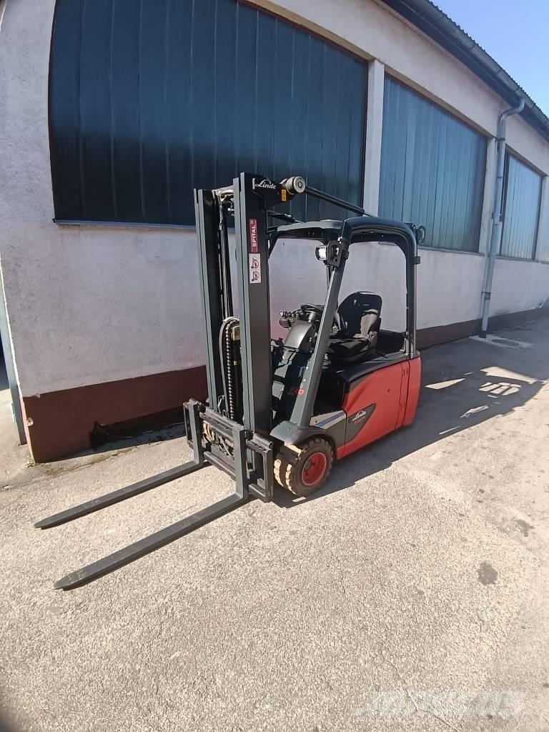 Linde E 16 H Elektriniai šakiniai krautuvai