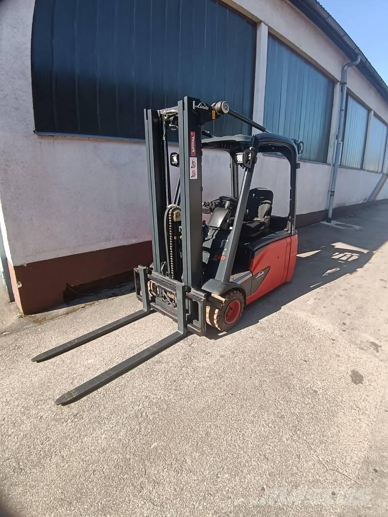 Linde E 16 H Elektriniai šakiniai krautuvai