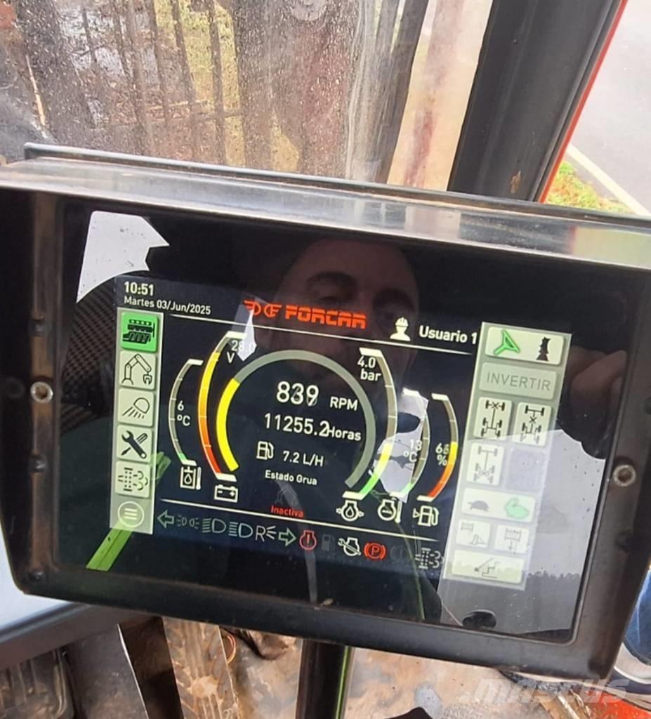 Forcar F180 Naudoti miškovežiai (Forvarderiai)