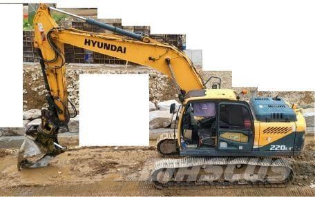 Hyundai Robex 220 LC Vikšriniai ekskavatoriai