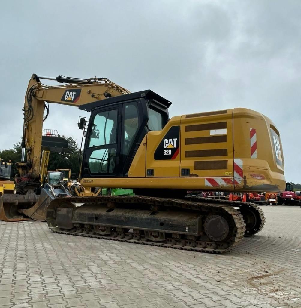 CAT 320 Vikšriniai ekskavatoriai