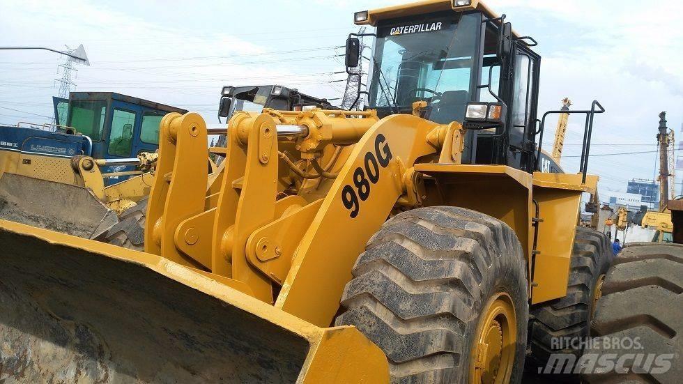 CAT 980 G Naudoti ratiniai krautuvai