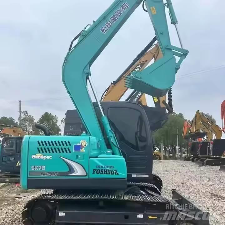 Kobelco SK75 Vikšriniai ekskavatoriai