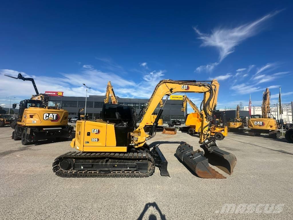 CAT 309 CR Vidutinės galios ekskavatoriai 7-12 t