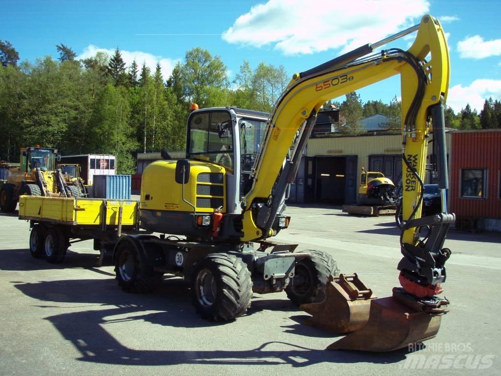 Neuson 6503-2 30Km/h Ratiniai ekskavatoriai