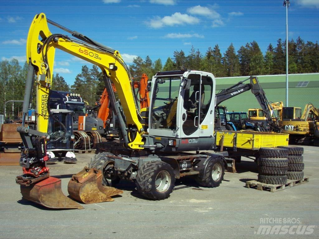 Neuson 6503-2 30Km/h Ratiniai ekskavatoriai