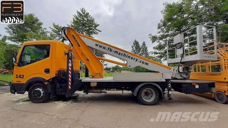 Multitel MT 182 AZ Ant vilkikų montuojamos kėlimo platformos
