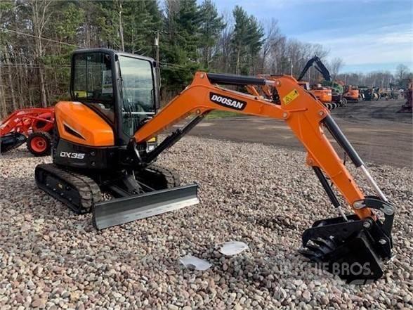 Doosan DX35-5 Mini ekskavatoriai < 7 t