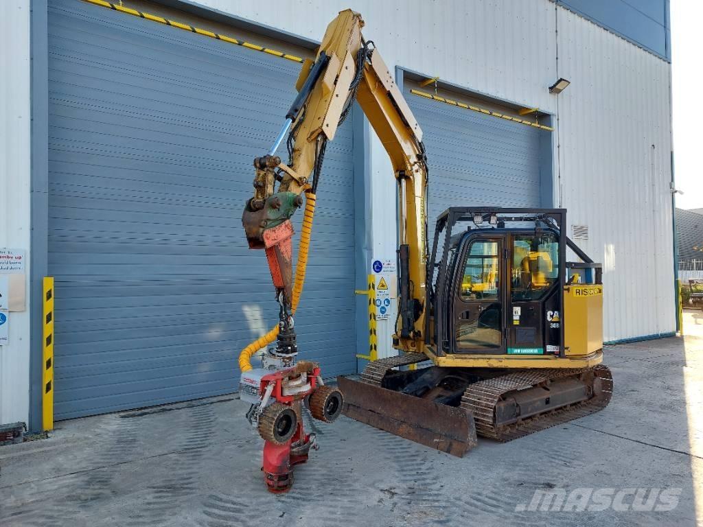 CAT 308E Vidutinės galios ekskavatoriai 7-12 t