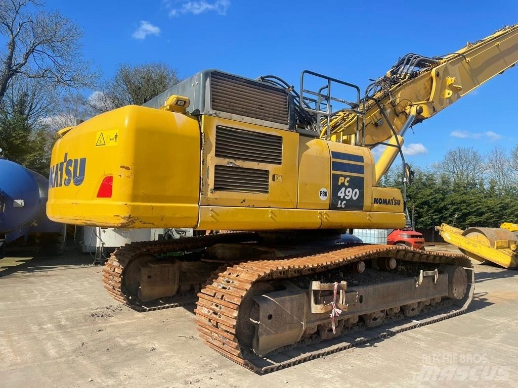 Komatsu PC490LC -10 Vikšriniai ekskavatoriai