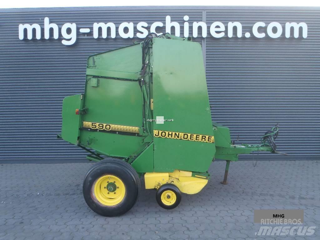 John Deere 590 Ritinių presai